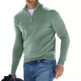 Jay – Men's V-neck jumper in a soft cotton blend