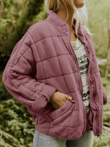 Vera – Women's oversized-look transitional jacket, warm and comfortable
