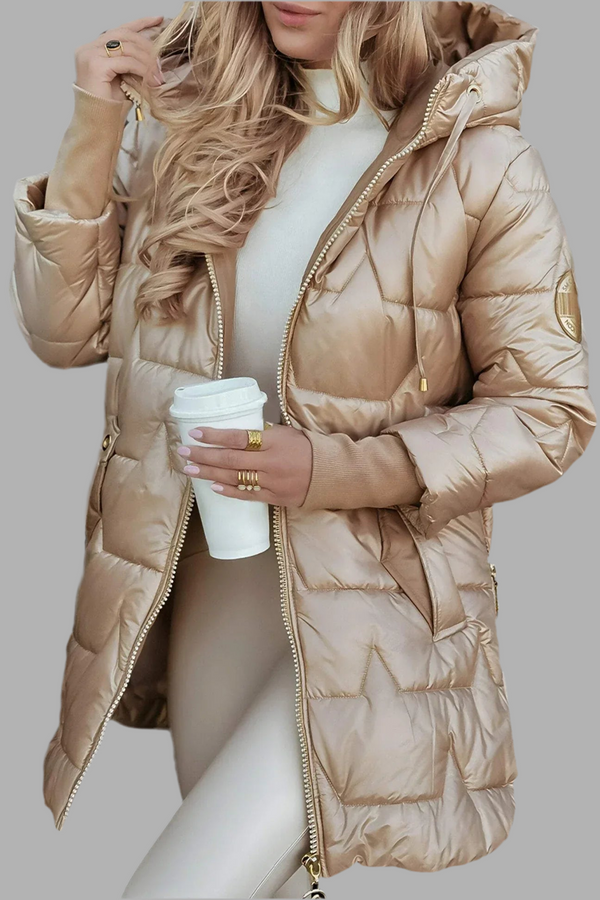 Noa – Stylish winter jacket with hood and lining