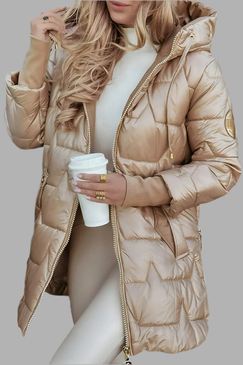 Noa – Stylish winter jacket with hood and lining
