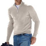 Jay – Men's V-neck jumper in a soft cotton blend