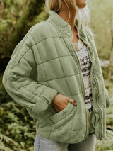 Vera – Women's oversized-look transitional jacket, warm and comfortable