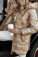 Noa – Stylish winter jacket with hood and lining