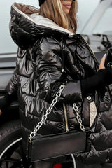 Noa – Stylish winter jacket with hood and lining